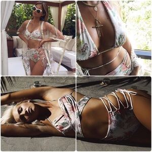 Floral swimsuit